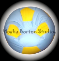 Кресло Мяч "жовто-блакитний"